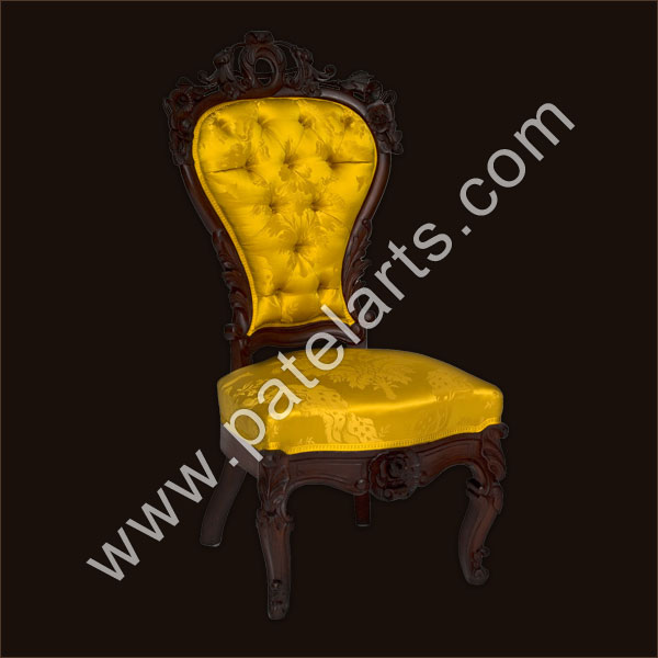 Wooden Leather Chair Udaipur