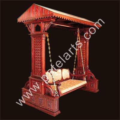 Indian Wooden Carving Swings
