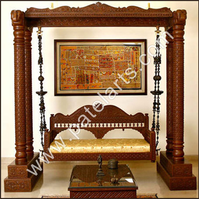 Wooden Swing For Home In Udaipur