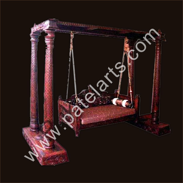 Indian Wooden Carving Swings 