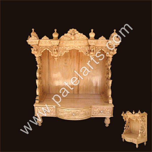Wooden Pooja Mandir/Temple for Home