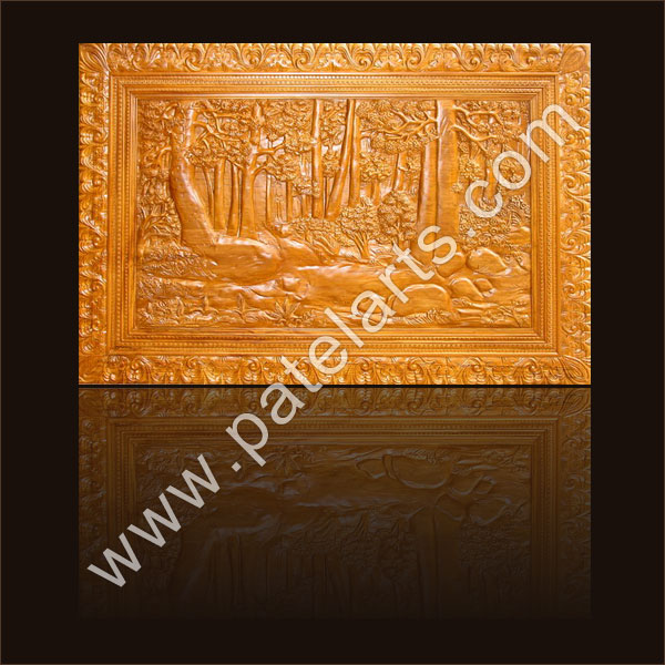 Carved Wood Panels India
